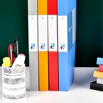 학원 헬스장 회원가입 문서보관 40P 서류파일철 학생 오피스 홀더 프린터물, 레드