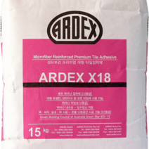아덱스 X18 (섬유보강프리미엄) 접착제 1포 15KG