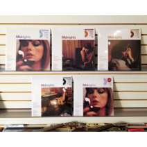 LP판 미국 Taylor Swift - Midnights 레코드판 LP Set of 3 Exclusive Lavender & Hype Stickers