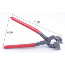 조립식판넬 밴딩플라이어 샌드위치판낼 징크판넬 철판 플레이트 구부리는 벤딩 공구 뺀치 팬치 45mm 넓은 입 가죽 가장자리 플라이어 다기능 조정 프레스 플랫 플라이어 가죽 15, 무작위로 보낸 색상