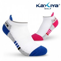 카시야 윙가드 이중바닥 스니커즈 골프 스포츠 양말, 남성용(그레이)