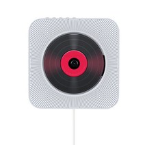 벽 마운트 CD 플레이어 블루투스 휴대용 홈 오디오 붐 박스 원격 제어 FM 라디오 음악 플레이어 스테레오 스피커, 협력사, A
