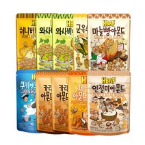 길림양행 HBAF 바프아몬드 40g 10종 세트, 40g 10종 1세트