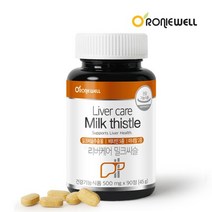 로니웰 리버케어 밀크씨슬 500mg 90정 (3개월분)