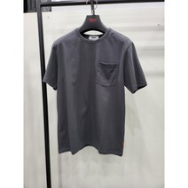 킨록 수피마 원단 블랙 기본 반팔티셔츠 FBT83