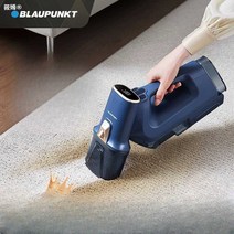 패브릭 청소기 무선 습식 침구 침대 쇼파 청소 살균, 파란색