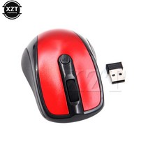 무선마우스 화웨이 샤오미 노트북 데스크탑용 2.4GHz 무선 블루투스 광 마우스 인체 공학적 USB 조정 가능, 02 빨간, 한개옵션1