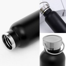 이중스텐 진공보온병(500ML) (블랙) 회사야유회선물 수련회선물 청소년판촉물