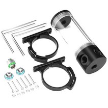 쿨러 칠러 냉각기 아크릴 실린더 저수지 물 탱크 g14 50mm x 140mm pc 액체 냉각수 냉각 키트 컴퓨터 cpu 24 24, 블랙 클리어, 다른, 01 Black clear_01 기타