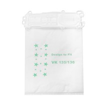 진공 청소기 부착물 청소 액세서리 Vorwerk VK135 VK136 10 먼지 가방, 하얀, 하나