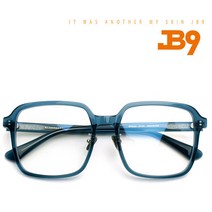 JB9 최신상 블랙라벨 고급아세테이트 9333-1610S 제이비나인안경 스퀘어안경 클래식블루 뿔테 정식수입