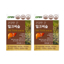 GNM자연의품격 건강한간 밀크씨슬 2개, 900mg 30정 2, 999