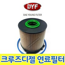 DYF 크루즈 디젤 연료필터 I13263262 100%국내산 휠터, 1개