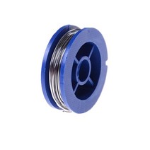 도구 주석 납 로진 코어 솔더 납땜 용접 와이어 릴 1 롤 63/37 0.7mm, 한개옵션0