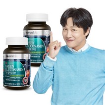 내츄럴플러스 그린 글루코사민 120정 초록입홍합 상어연골, 2병