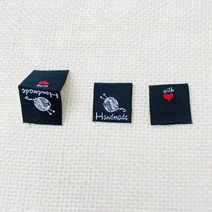 헤세드 핸드메이드 블랙라벨 끼움라벨 (10개), 털실