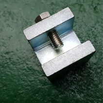 ㄷ자 클램프 3/8X30X30 1/2X40X40 국산품 전산볼트 연결용, 3/8탭(30X30-2EA), 1개