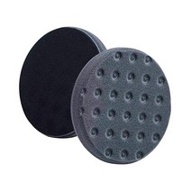 Lake Country CCS 오렌지 폼 라이트 커팅 패드 2팩 16.5cm(6.5인치), Black Finishing Pad, 6.5