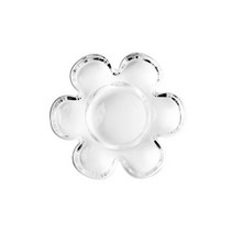 웨딩포 투명 유리 티라이트 캔들홀더 플라워 Clear Glass Tealight candle holder Flower