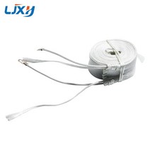 전기온수기부품 ljxh 30mm 넓은 유리 섬유 가열 벨트 전기 가열 열대 벨트 파이프 권선 가열 벨트 220v, 벨트 폭 30mm, 3m 300w