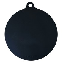 22cm 부드러운 붙지 않는 원형 전자 레인지 매트 프라이 패드 내성 실리콘 베이킹 패드 유도 밥솥 매트 테이블 메이트 과자 트레이 251, 검은 색