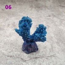 일자 잔가지 그루터기 유목 1 수지 수조 풍경 수족관 인공 산호 귀여운 다채로운 산호, 06, 한 사이즈