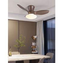 램프 천장 팬 천정선풍기 실링 안방 공간조명 실링펜, 블랙C형흡입천장리모컨모델주파수변환