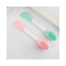 양면 모공 브러쉬 피지 블랙헤드 청소 세안 팩 거품, 민트CJ003887, 1개