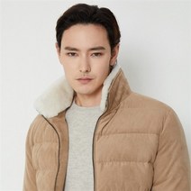 브렌우드 코오롱패션 에코 스웨이드 양털 카라 블루종 점퍼BRUAW22651CMX