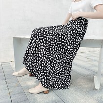 부부의세계 김희애 플라워 롱 스커트