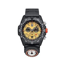 Luminox 루미녹스 XB.3745 남성용 아날로그 스위스 쿼츠 무브먼트 고무 스트랩 포함 시계 블랙 모던