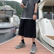 바지 빈티지 힙합 하라주쿠 통바지 오버핏 일본 레트로 하카마