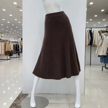 지컷 지컷 라쿤 블렌드 플리츠 스커트 7222450010