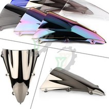 오토바이 윈드스크린 YZFR1 YZF R1 04 06 카페 레이서 액세서리 앞 유리 윈드 디플렉터 Yamaha 1000 2004 2005 2006 206716, 은색