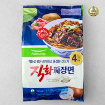 라이브잇 풀무원 직화짜장면 4인분 1320g 1개, 14개