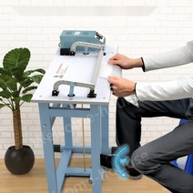 수동 실링기 한약 포장기 씰링기 융착기 비닐접착, 2.6mm