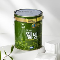 KCC 숲으로홈앤웰빙 3.78L/젯소없이 가능한 DIY무독성친환경 실크벽지 프리미엄페인트, 색상선택, 화이트5