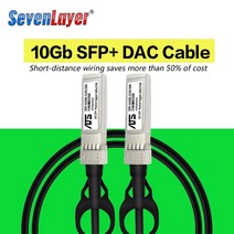 견고한 10G SFP + 직접 부착 수동 구리 케이블 DAC Cisco Huawei MikroTik 스위치 용 0.5-10M, 06 7m AWG24, 06 7m AWG24