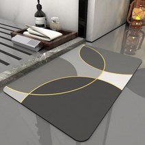 나노 레벨 규조토 카페트 매트 러그 물 흡수 빠른 건조 패드 화장실 문 바닥 미끄럼 방지 욕실 발 소프트, Style A-7_50CMx70CM