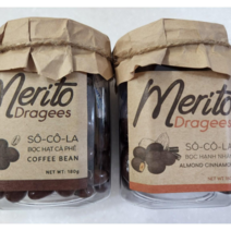 베트남 메리토 초콜릿 답례품 여자친구선물 커피콩 아몬드 말차 시나몬, 2종-커피콩 초콜릿+시나몬 아몬드