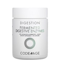 Codeage 발효 소화효소 프로바이오틱스 프리바이오틱스 비건 90캡슐, 1개
