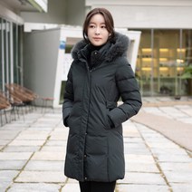 엄마옷 모슬린 오리털 하프패딩점퍼 JP011136마담 미시옷 50대 중년여성의류 60대 엄마옷 빅사이즈 할머니옷 여성옷