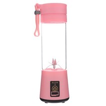 레몬착즙기 그린파워착즙기 USB 충전식 휴대용 전기 과일 블렌더 핸드 헬드 스무디 믹서 스마크쉐이크, 08 Six Blades 1300 Ma