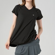 허그 기능성 반팔티셔츠 엔느 롱 티셔츠