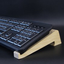 우드밀리 원목 다용도 키보드받침대 WDK701, 1개