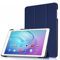 스냅케이스 갤럭시탭 A6 10.1 with S펜 SM-P580 / P585 스마트 가죽케이스, 네이비