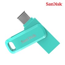 샌디스크 울트라 듀얼드라이브 고 Type C USB SDDDC3 민트그린, 256GB