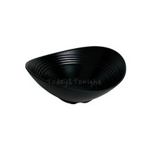 ★T&T★ 멜라민 로라 줄 타원볼 샐러드볼 비빔밥 면기 국수 그릇 파스타 덮밥 한식 식기 ★V819WD★663N680, ★VZ★타원볼-7.3인치