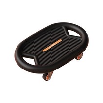AB스트랩 운동기구 AB휠 바디슬리머 플랭크기구 AB롤아웃 복부다이어트 복부 다이어트, Black