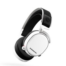스틸시리즈 Arctis Pro Wireless 게이밍 헤드셋, 화이트